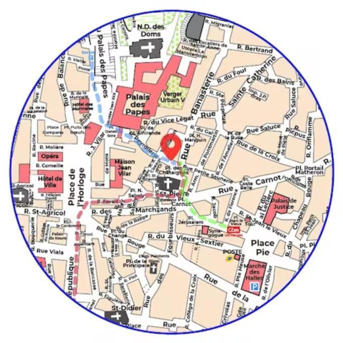 شقة Centre Palais Des Papes-Balcon B1 Clim - 123أفينيون المظهر الخارجي الصورة